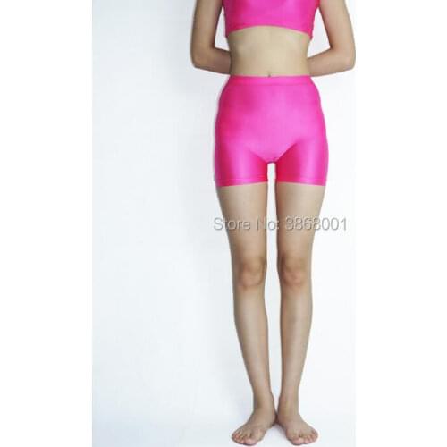 Women‘s men‘s short pants spandex fitness pants stretch sports fitness shorts add fat to increase custom made