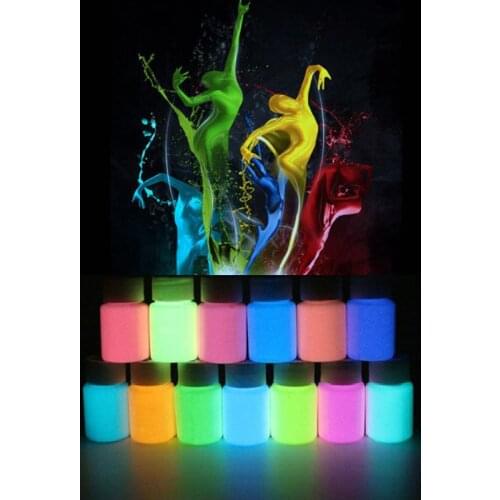 Glow in The Dark Liquid Luminous Pigment Non-Toxic for Paint Nails Resin Makeup