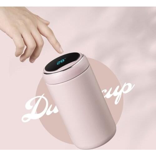 Thermal Mug Stainless Steel Smart Vacuum Mug Small and Portable Mini Water Cup Female Student Thermos Water Bottle Thermos Mug