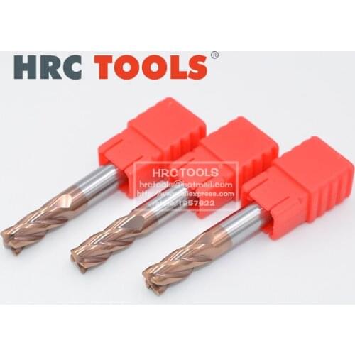 X12-R0.5x15Hx3Dx100L HRC55 Tungsten Steel Solid Carbide TiAIN Coated Long neck BALL NOSE End Mill Corner radius Endmills