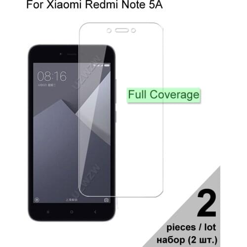 Tempered Glass For Xiaomi Redmi Note 5A Explosion-proof Full Cover Screen Protector Protective Glass For Xiaomi Redmi Note 5A