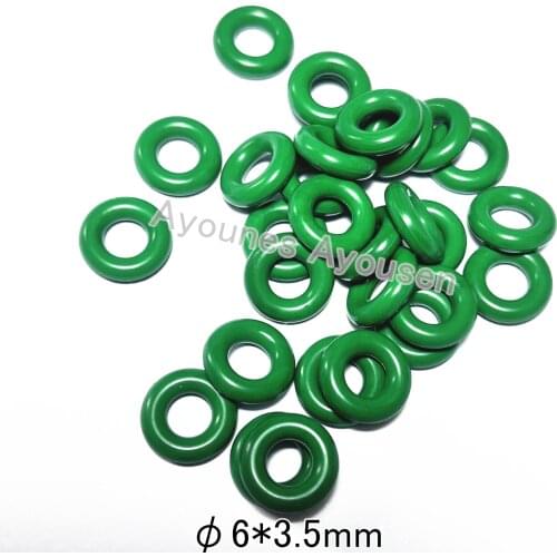 Free shipping 1000pieces 6*3.5mm rubber orings seals for GDI fuel injector repair kits for Nissan (AY-O2215)