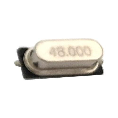20pcs smd hc-49s 48MHz 48.000 mhz 20ppm 20pF quartz resonator crystal