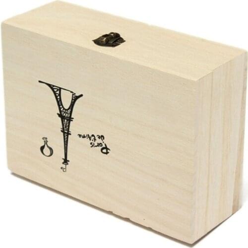 2018 Wooden Box Organizer Wooden Boxes Wood Postcard Organizers for the Office/Home/Room/ Gift Case Toolbox Collection Cases