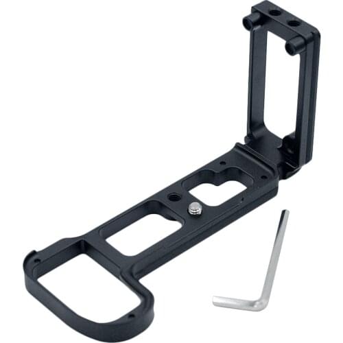 Quick Release L Plate/Bracket Base Holder Hand Grip For Nikon Z Z6 Z7 Arca Swiss Rrs Compatible Vertical Board Black