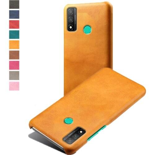 For Huawei P Smart 2020 2019 2021 Cover Luxury Slim Vegan Leather Case For HUAWEI Mate 30 40 P40 5G P30 Lite P50 Pro Capa Funda