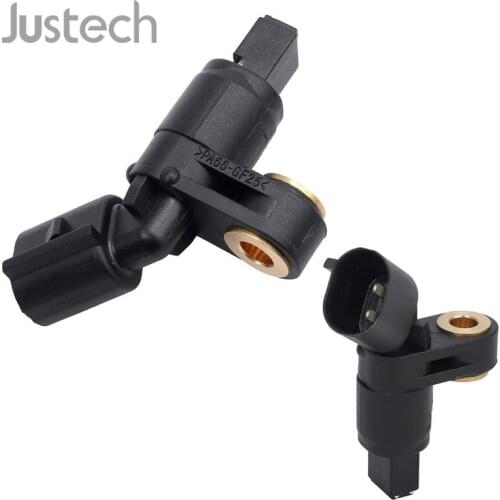 Justech 2 Pcs 12V 2 Pins ABS Sensor Front Left Right 1J0927803 1J0927804 for Audi A3 TT VW Bora Polo Golf Beetle Lupo Seat Skoda
