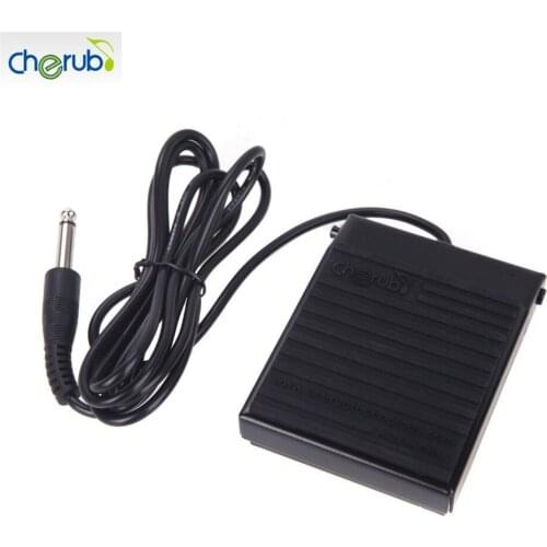 Cherub WTB-004 Electric Portable Sustain Pedal Damper For Electronic Keyboards Piano Switchable Yamaha&Casio Digital Pianos