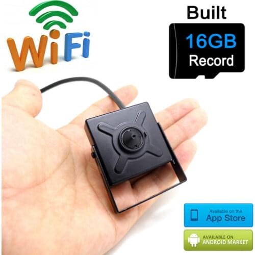 Ip camera wifi 720p mini wireless micro sd card 16G home smallest cam hd cctv security surveillance p2p wi fi camara JIENU