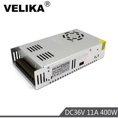 400W 36V 11A Power Supply PSU Transformers 220V 110V AC to DC 36V Power Supplies for CNC Stepper Motor CCTV 3D Printer Led Light