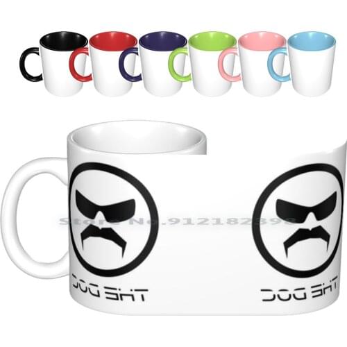 Dr. Disrespect-Dog Sht Ceramic Mugs Coffee Cups Milk Tea Mug Pubg Twitch Gamer Gaming Shroud Games Meme Pc Battle Royale Funny