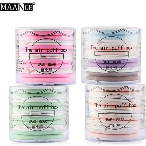 Facial 8pcs/Lot Face Makeup Cosmetic Air Cushion Puff Powder Makeup Cushion Powder Puff Wet and Dry Dual-Use Makeup Sponge 20