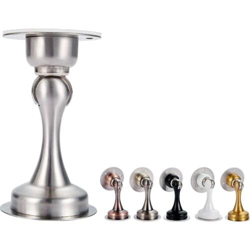 Stainless Steel Strong Magnetic Suction Wall Suction Door Top Toilet Collision Door Bedroom Door Defence Collision Land Attract