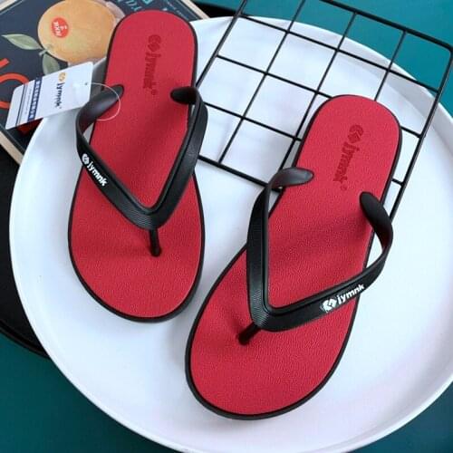 2020 New Arrival Summer Men Flip Flops High Quality Beach Sandals Anti-slip Zapatos Hombre Casual Shoes Wholesale