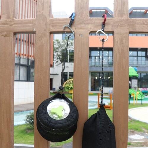 Outdoor Carabiner Hybrid Gear Clip Rotating Hook Strong Clips Camping Hiking Travel Backpack Mountain Climbing Supply Equipment