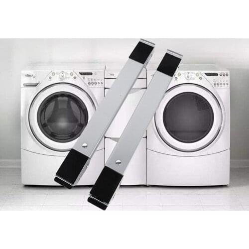 Storage Rack Stand Movable Adjustable Refrigerator Base Mobile Roller Bracket 24 Wheel Universal Machine Dryer Holder