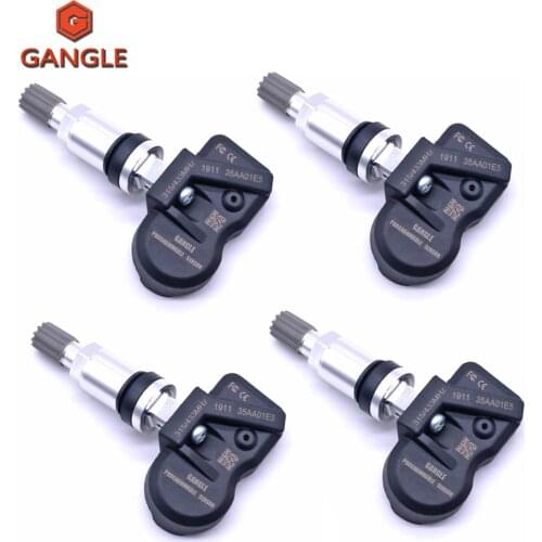 GANGLE 35AA01E5 Programmable EZ Sensor 433MHz 315MHz TPMS Tire Pressure Monitoring Universal Sensor