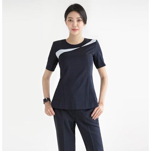 Beauty Salon Work Clothes Summer Beautician Work Suit Women Manicurist Uniform Spa Uniform Set Clothing Hairdresser