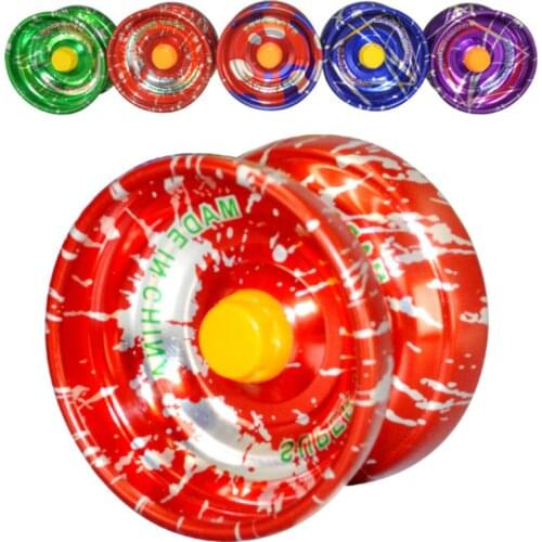 Super Hot YOYO Toy Metal Alloy YOYO High Speed, with Finger Cover Quality Sport Game Toys