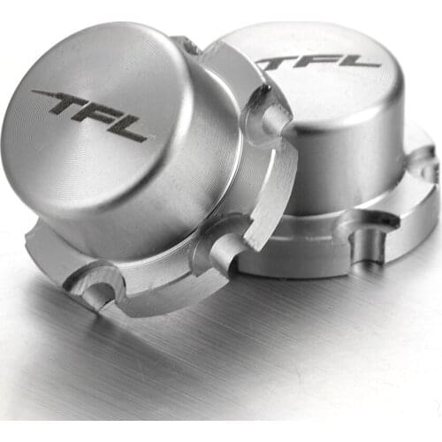 TFL 1/10 RC Car accessories AXIAL SCX10 Rock Crawler Wheel Hub D Parts Upgraded CNC Alloy TH01846-SMT6