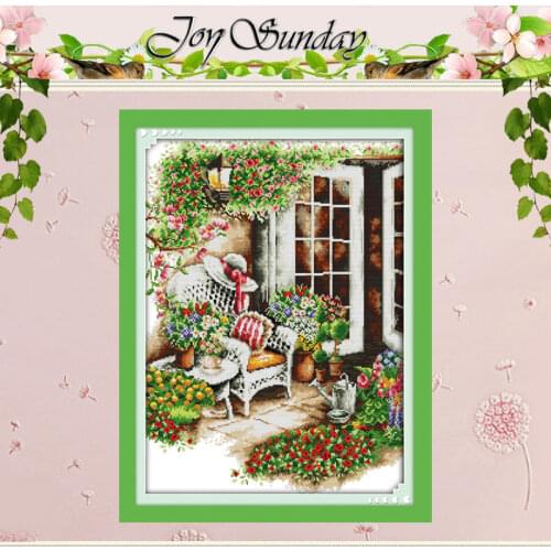 Comfortable Frontage Patterns Counted Cross Stitch 11CT 14CT Cross Stitch Set Wholesale Cross-stitch Kits Embroidery Needlework
