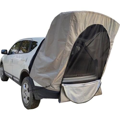 Universal Car Trunk Tent Extension Oxford Durable Waterproof UV Sun Protection SUV Tent for Camping Self-driving Travel Fishing