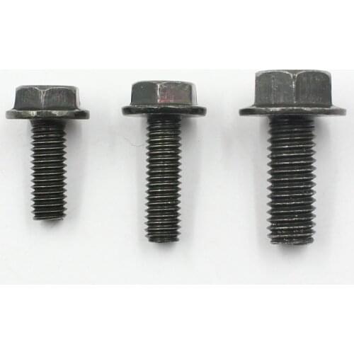 Automobile Body Metal Hex Bolts Metric Thread Car Fender Fastener Screw Rivets 6x16mm 6x20mm 8x20mm