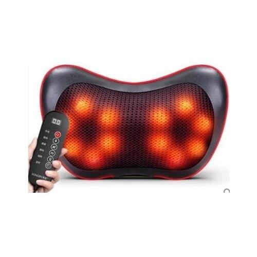 High quality and multifunctional hot plate car massager massage pillow neck lumbar leg massager Body massage instrument