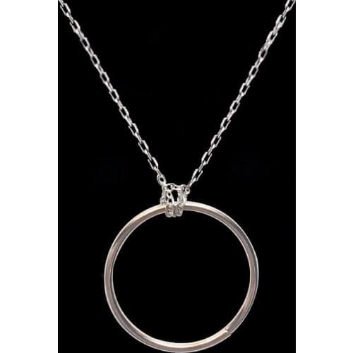 1pc Magic Ring Stage Performance Magic Tricks Props Easy To Learn Interactive Puzzle Toys For Children