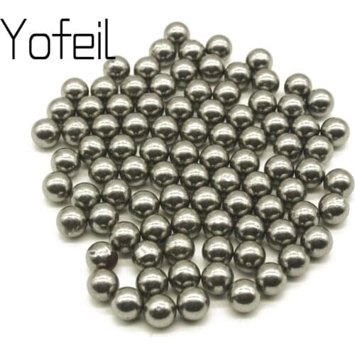 100pcs/Lot 8.0mm Hunting Slingshot Stainless Steel Slingshot Balls Catapult Slingshot accessory Hitting Ammo Steel Balls