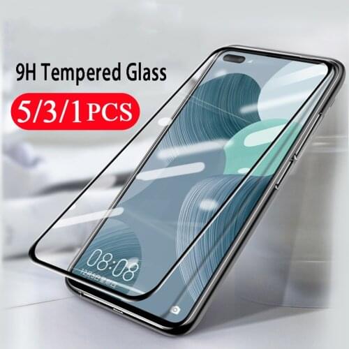 5/3/1Pcs 9H protective film for huawei nova 3 3i 3e 4 4e 5 5i 5T 5Z 6 se 7 7i pro phone screen protector tempered glass on glass