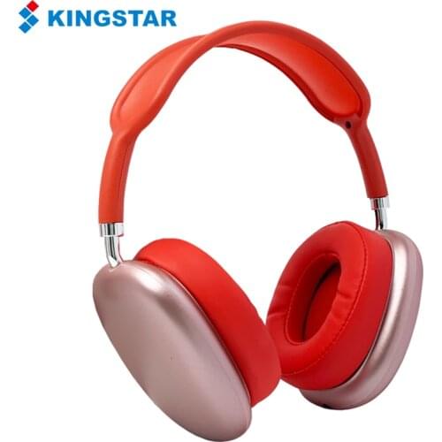 KINGSTAR Wireless Bluetooth Headphones With Mic Sports Wireless Headsets HiFi Stereo Earphone for iOS Android 3.5mm AUX/FM/Card