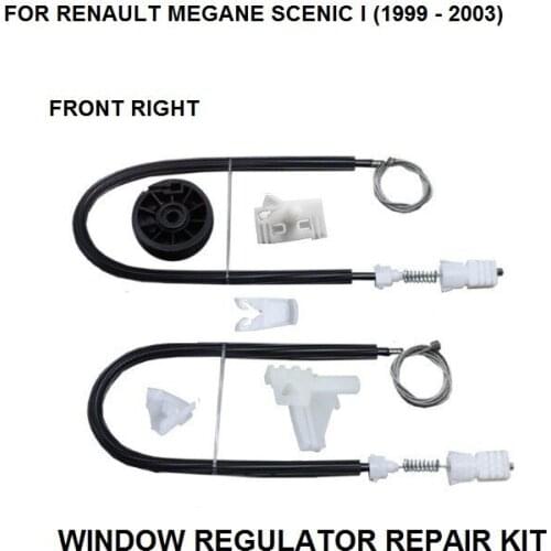 FOR RENAULT SCENIC I ELECTRIC WINDOW REGULATOR REPAIR KIT FRONT RIGHT 1999-2003