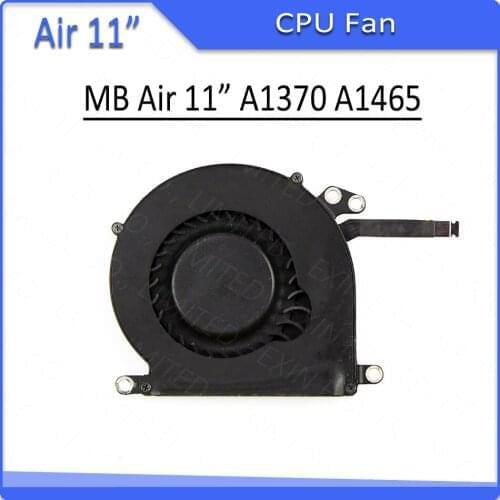 Original Laptop CPU Cooling A1465 A1370 Fan for MacBook Air 11.6" A1370 A1465 Cooling Fan Cooler 2010-2015 Years