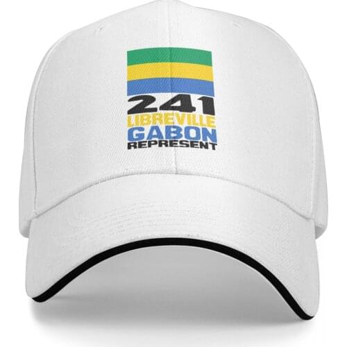 Libreville, Gabon, Represent Promo Mens and Womens casquette Print Anime Golf sun Classic caps