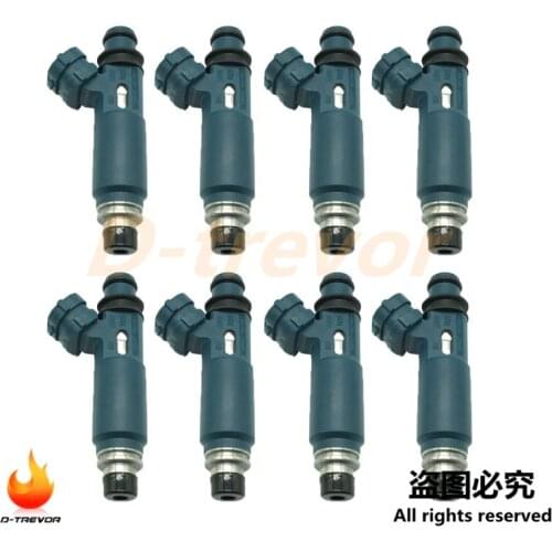 Set of 8 OEM 23250-50040 Fuel Injectors For Toyota Land Cruiser Tundra Lexus LX470 4.7L 23250-0F010 23250-46080