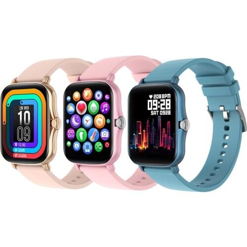 New 1.69 inch Screen Smart Watch Men IP67 Waterproof Heart Rate Monitor Activity Tracker Women Fitness Bracelet For Android IOS