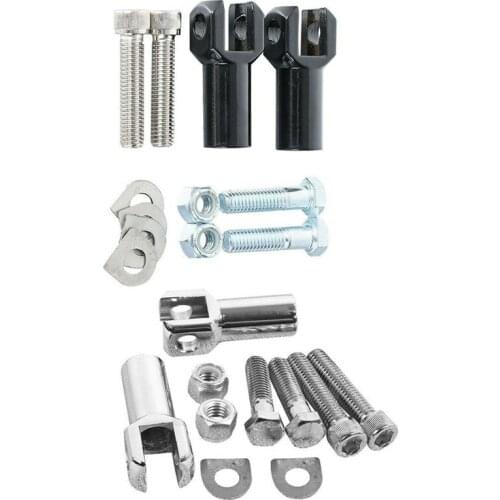 Motorcycle Foot Peg Supports Mounts Clevis Kits For Harley Softail 2000 - 2006 2001 2002 2003 2004 2005