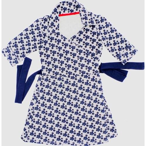 For Kids 146-164 Height Young Girls Dresses High Quality Princess Vestidos 100%Cotton Half Sleeves Girl Dress Fashion Clothing
