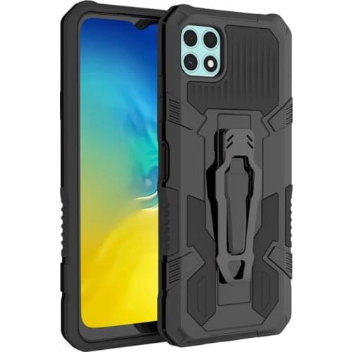 Shockproof Armor Phone Case For Samsung Galaxy A22 5G Case Belt Clip Holster Cover For Samsung A22 5G SM-A226B/DS Coque Funda