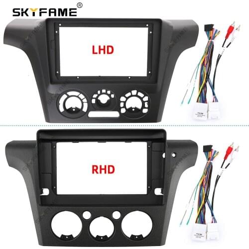 SKYFAME Car Frame Cable For MITSUBISHI AIRTREK Outlander 2001-2005 Android Big Screen Dask Kit Fascia Frame Line