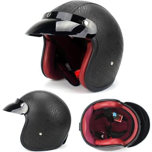 Super Safe DOT Motorcycle Helmets Ultra-light Sports Protective Helmet PU Red Version Motorbike Moto Bike Helmet Accessories
