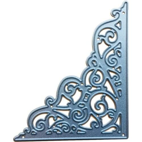 Corner Metal Cutting Dies Stencil Scrapbooking DIY Album Stamp Paper Card Emboss R7RC