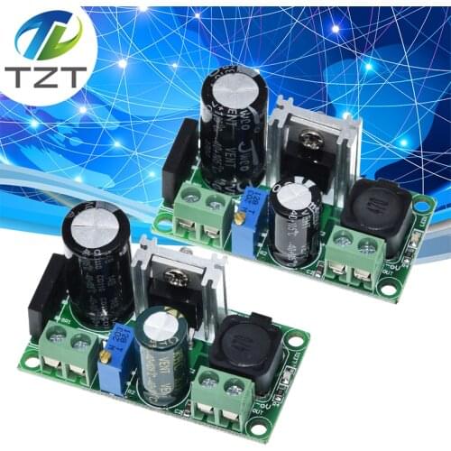 TZT LM2596T LM2596HV DC-DC adjustable step-down 3A power Supply module DC 5V-50V,3A Large current Large power