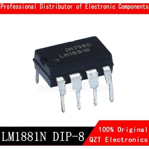 10pcs/lot LM1881N DIP8 LM1881 DIP 1881N DIP-8 1881 new original In Stock