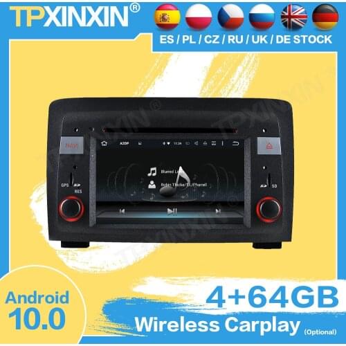 Car Radio Stereo Wireless Bluetooth Screen Recorder Android Fm For Fiat Idea 2003 2004 2005 2006 2007 GPS Player Audio Head Unit