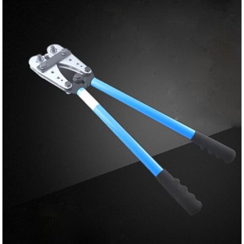 HX-50B Cable Crimpercable Lug Crimping Tool Wire Crimper Hand Ratchet Terminal Crimp Pliers For 6-50mm2 1-10AWG Wire Cable