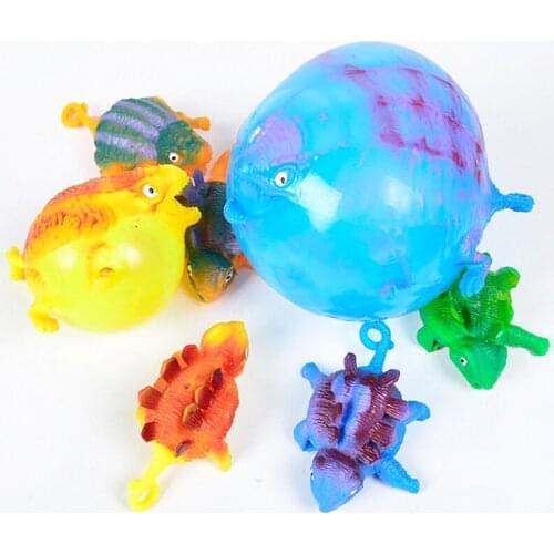 1PCS Lovely Dinosaur Animal Balloon Adults Kids Favor Squishy Stress Relief Squeeze ADHD Toy Anti stress Toy