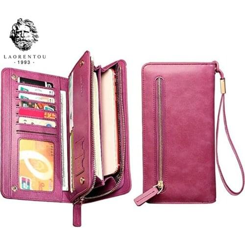 LAORENTOU Zip Wallets