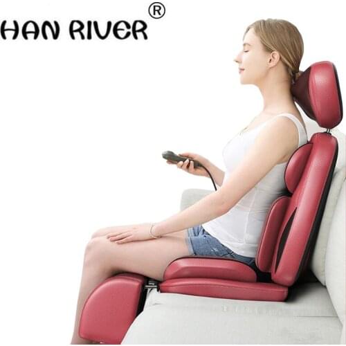 220V Shoulder and neck massager vibrates the back of the waist, neck and neck, kneading and kneading the whole body